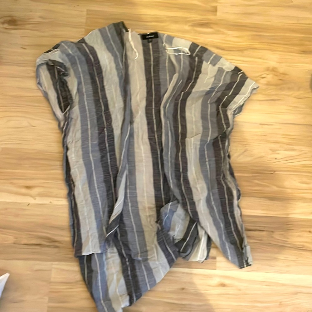 Swim cover up striped